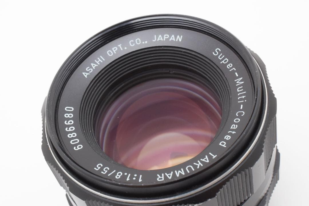 【虹色多重フレア】 SMC Takumar 55mm F1.8 Y150
