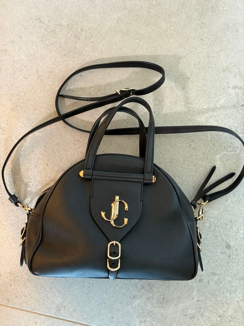 あ*い様 ジミーチュウ　黒 ショルダーバッグ