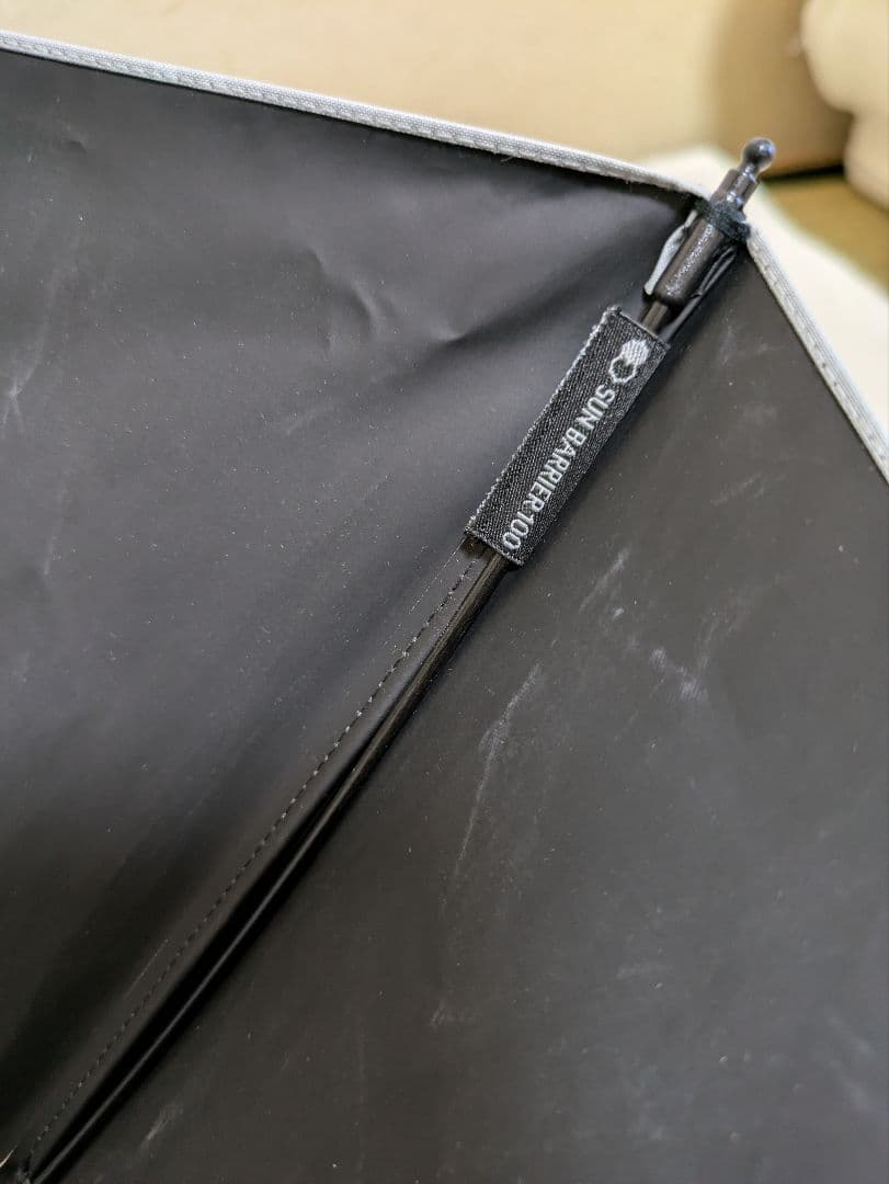 サンバリア100 折りたたみ日傘　三段折