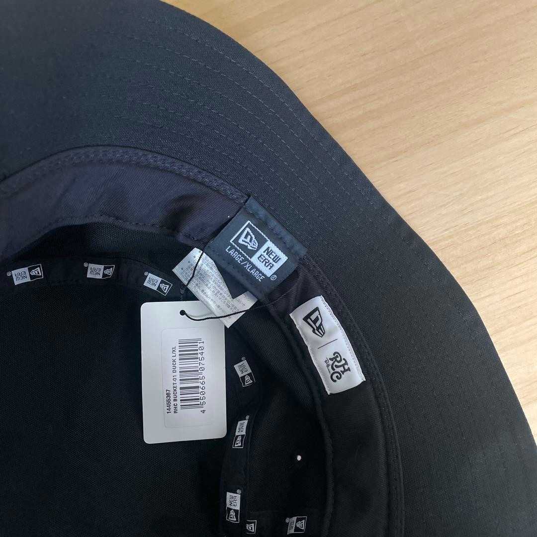 [新品]NEW ERA RHC ニューエラ DUCK BACKET HAT 黒