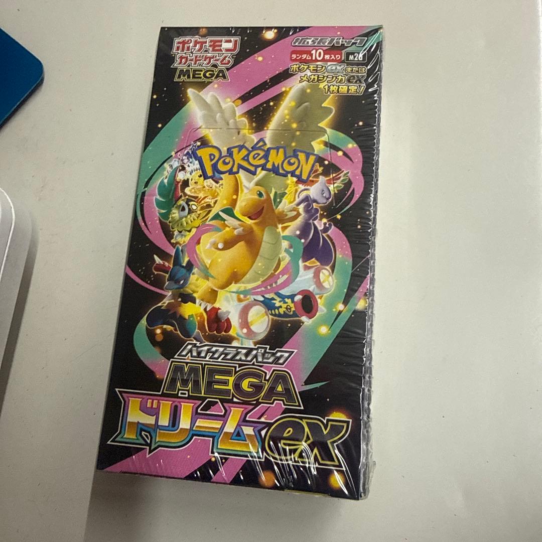 新品未開封⭐︎シュリンク付⭐︎ポケモンカードゲーム MEGA ドリームex 1BOX