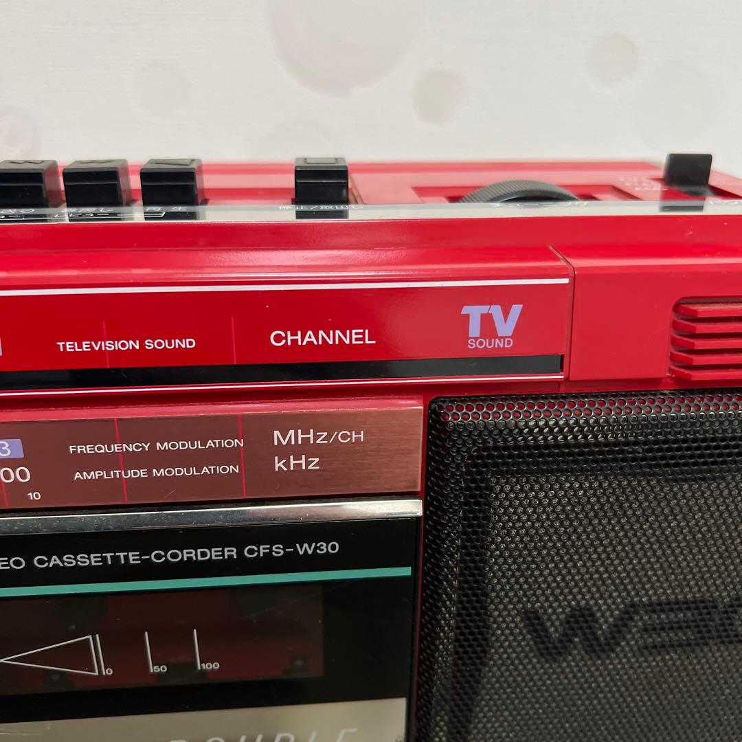 ラジオ・コンポ SONY TV/FM/AM CFS-W30