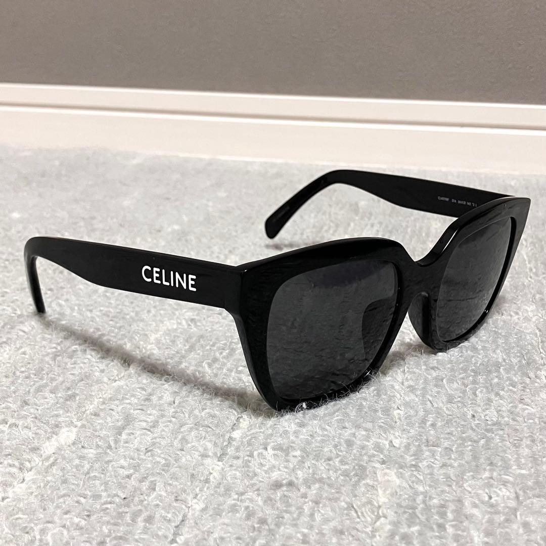 セリーヌ［モノクローム］サングラス　メガネ　紫外線カット　ブランドロゴ　男女OK