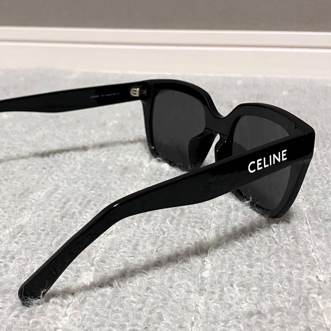 セリーヌ［モノクローム］サングラス　メガネ　紫外線カット　ブランドロゴ　男女OK