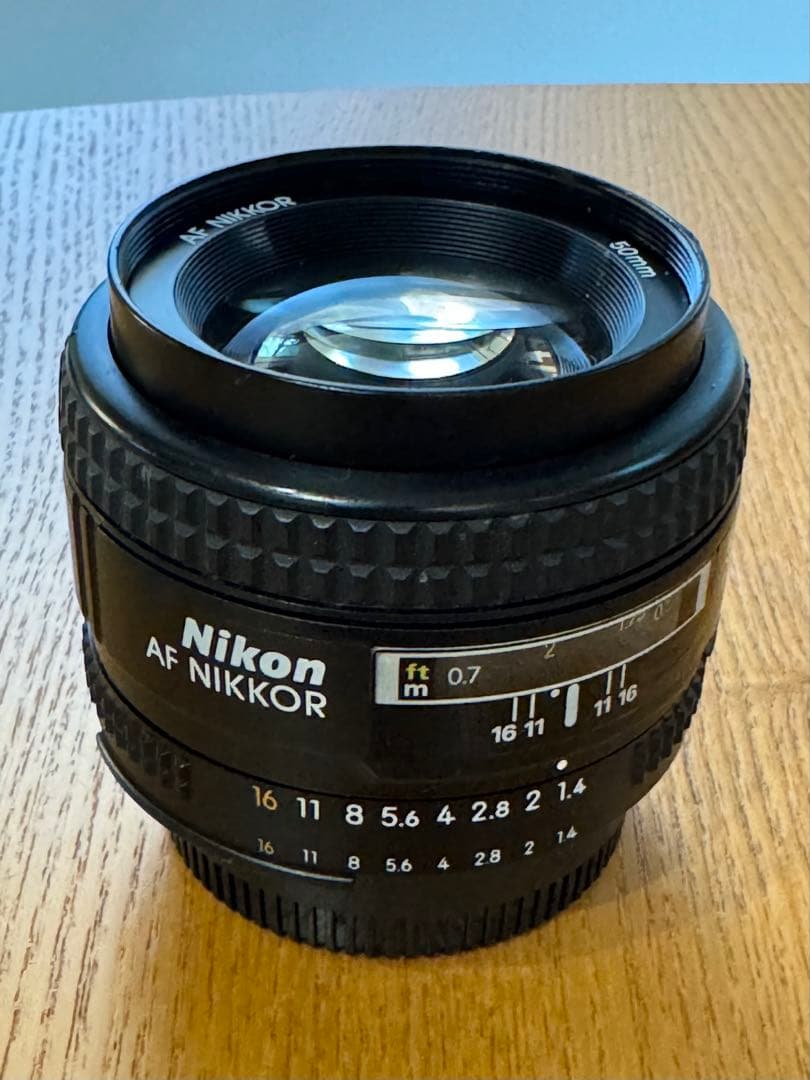 ニコン AF NIKKOR 50mm f/1.4D レンズ
