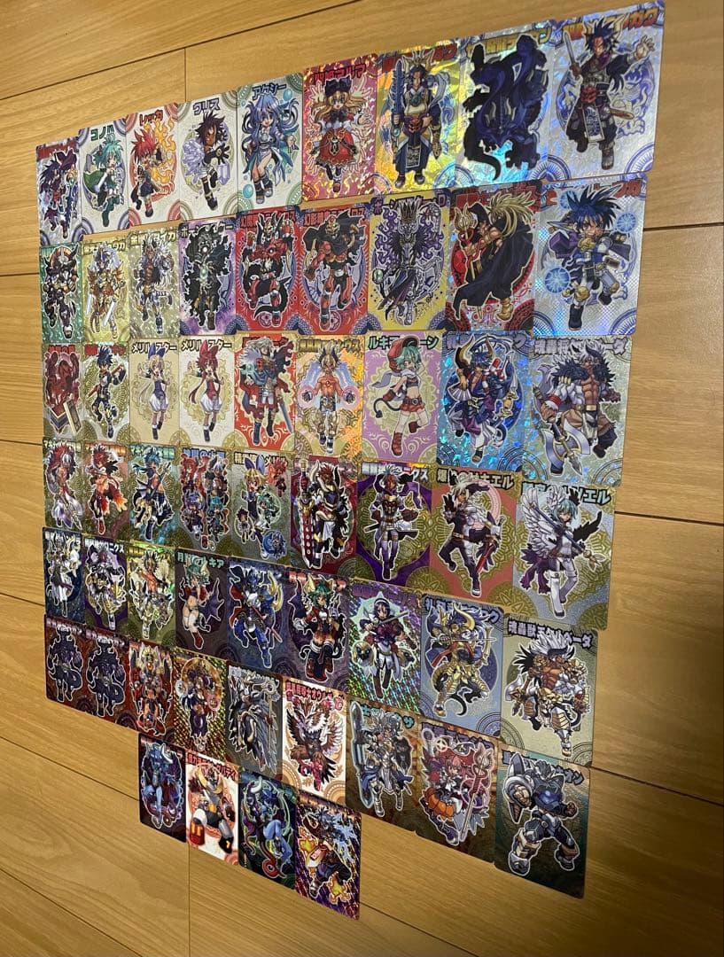 【まとめ売り】森羅万象チョコカード　58枚セット