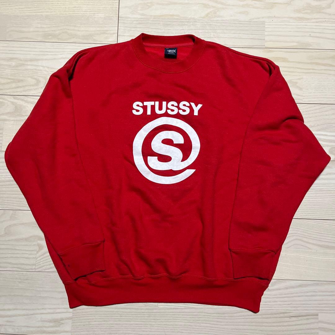 stussy old スウェット 紺タグ ビンテージ