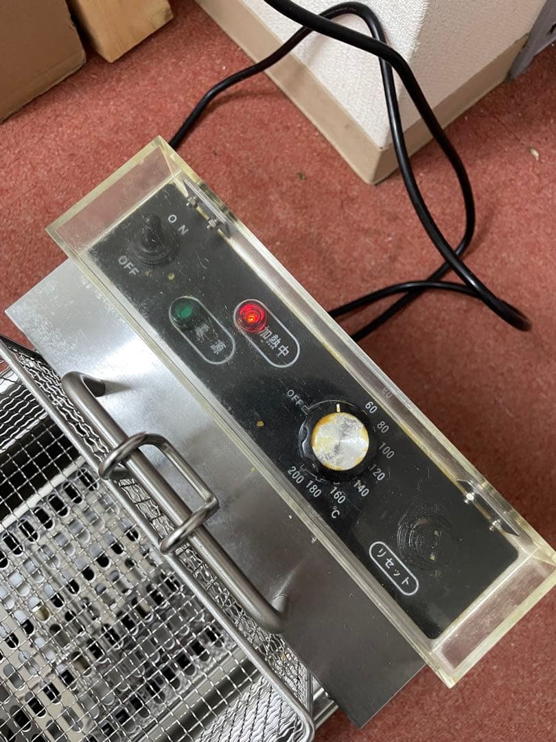 テンポス　卓上型電気フライヤー　TBEF-7