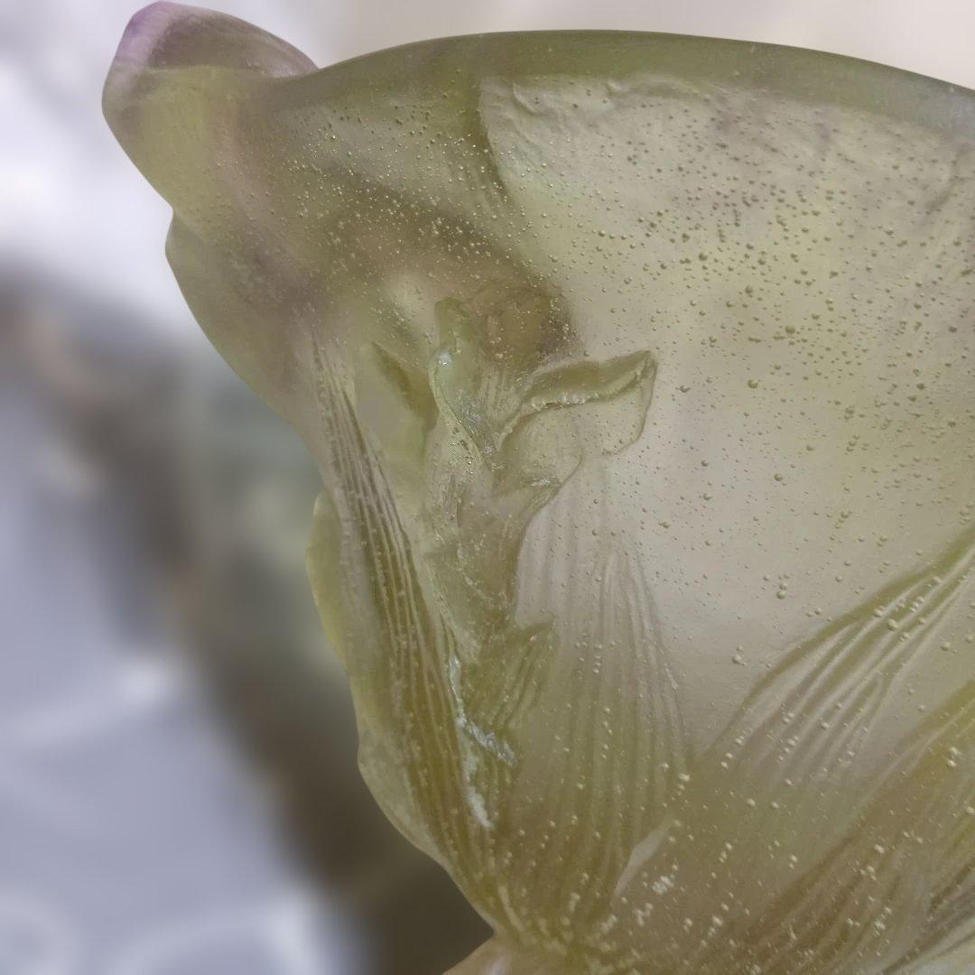 フランス　ドーム工房　 作品　アイリス