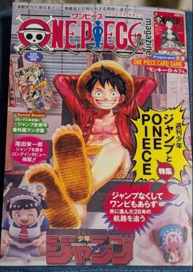 ONE PIECE ワンピースマガジン 20号プロモルフィ 冊子付き　新品未開封