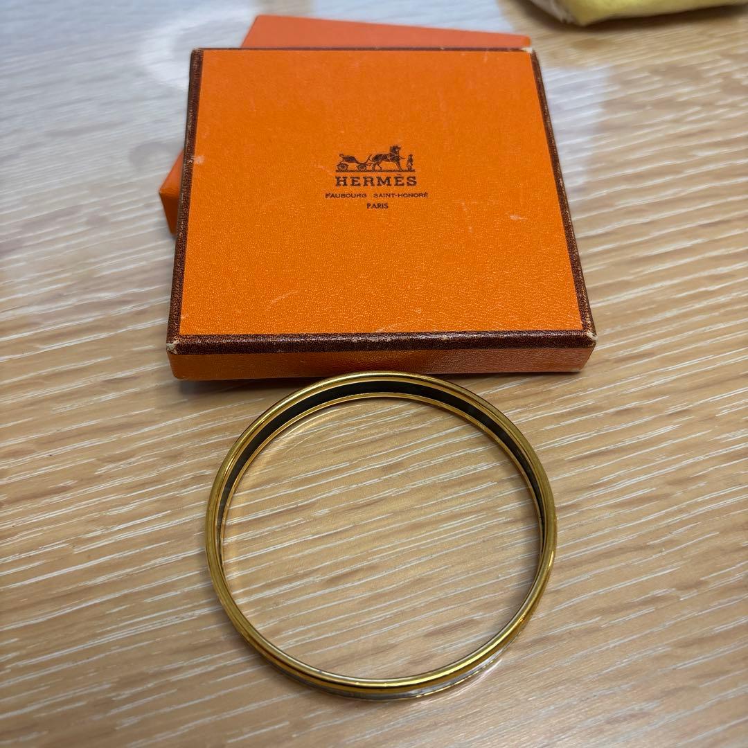 エルメス　エナメルブレスレット　箱付き