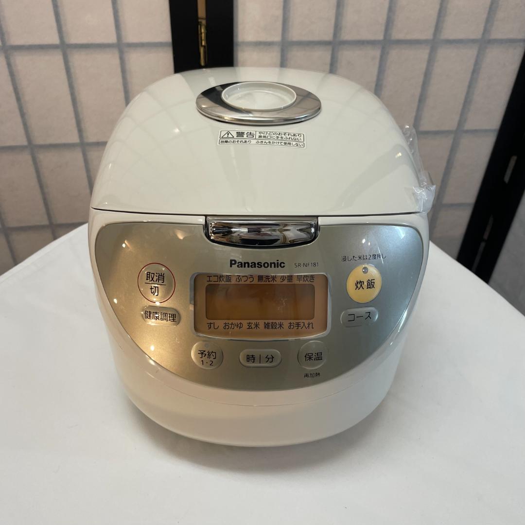 t*j様 【未使用】パナソニック 炊飯器 SR-NF181-C 1.8L/1升炊