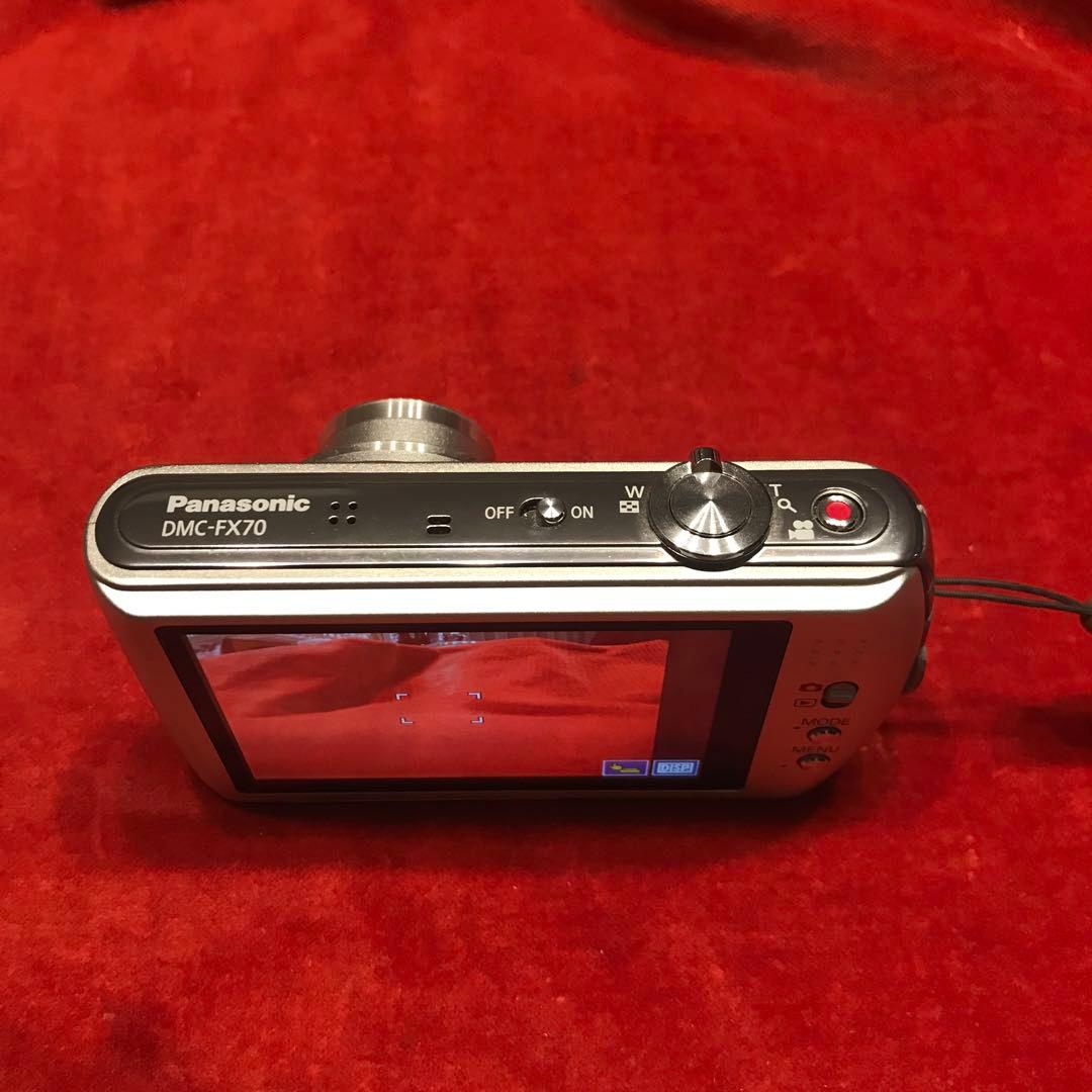 [美品]動作良好！パナソニック Panasonic DMC-FX70コンテジ