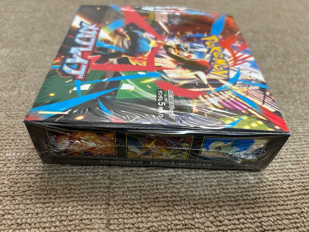 ポケモンカード メガブレイブ1BOX 未開封 シュリンク付