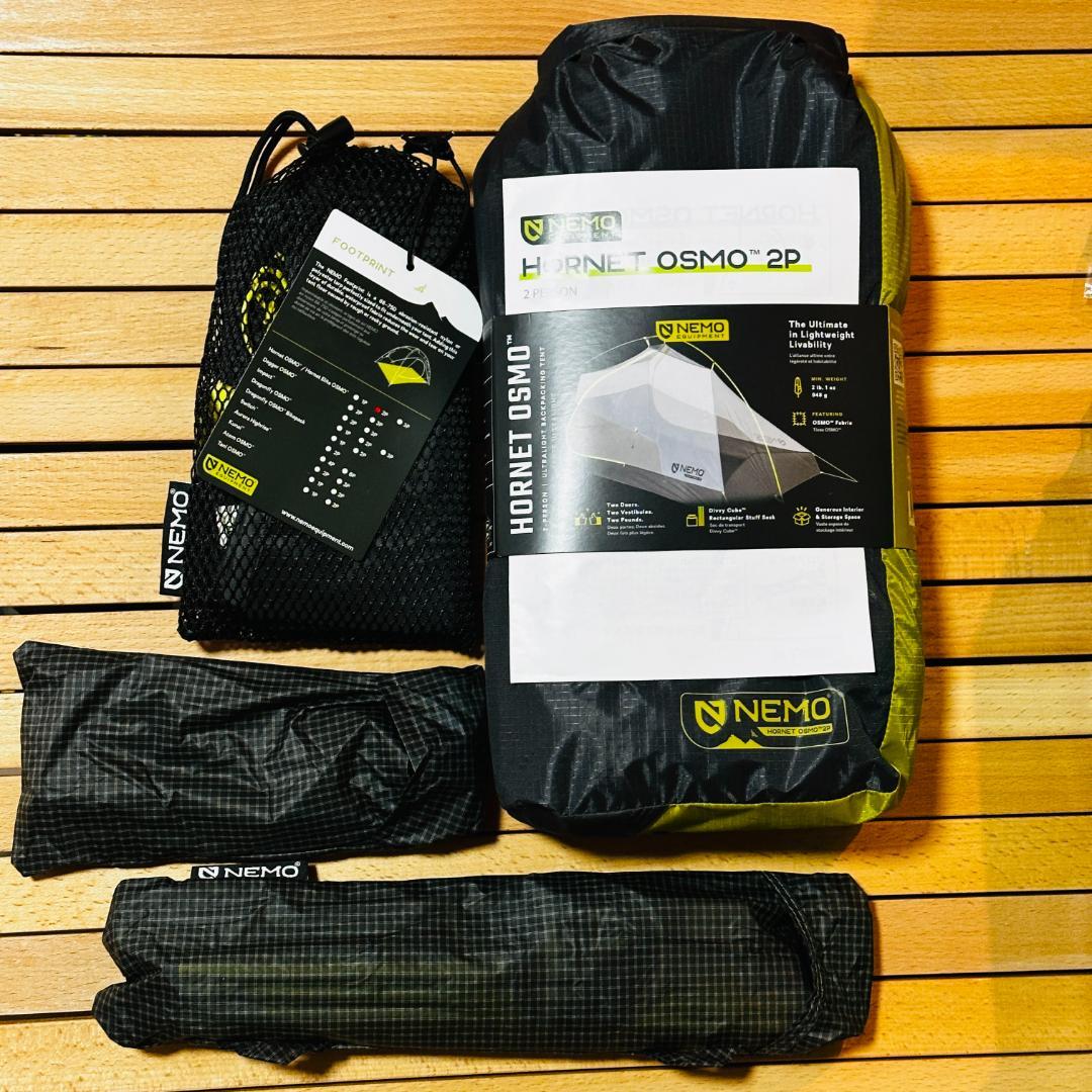 美品 ニーモ ホーネットオズモ 2P テント
