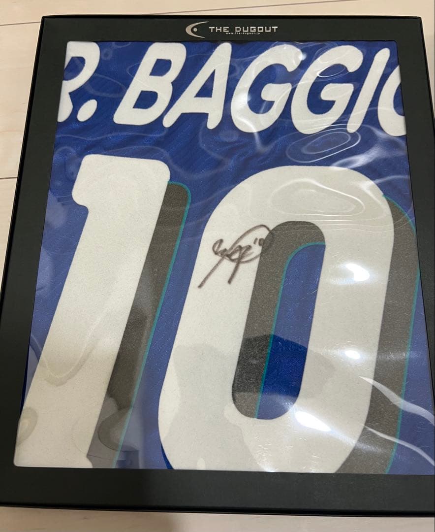 【dugout】ロベルトバッジョ直筆サイン入りユニフォーム
