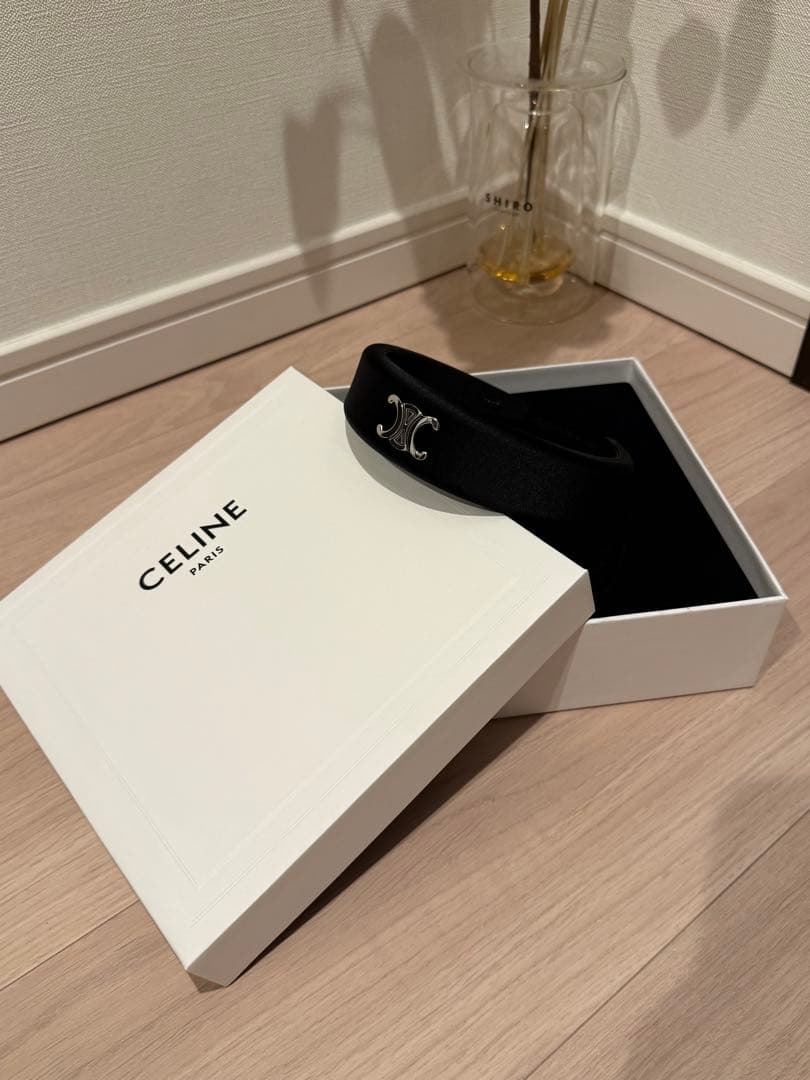 CELINE ヘッドバンド / シルク