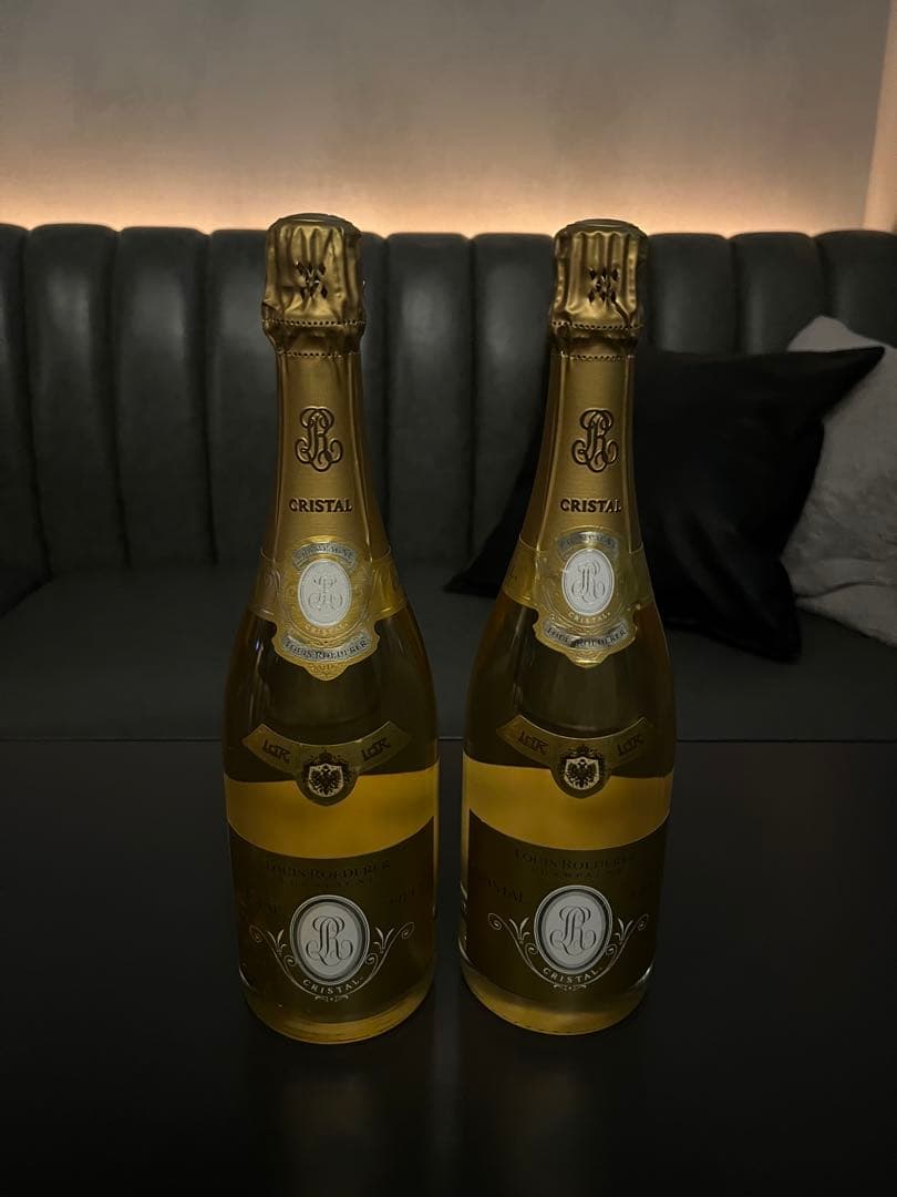 Cristal シャンパン 2本セット