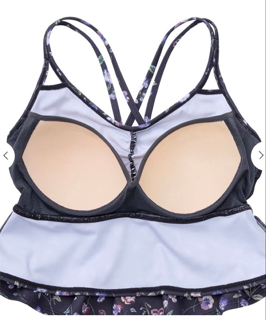 新品未使用【SUKALA】Sサイズ スプリングフラワーフレアブラトップ