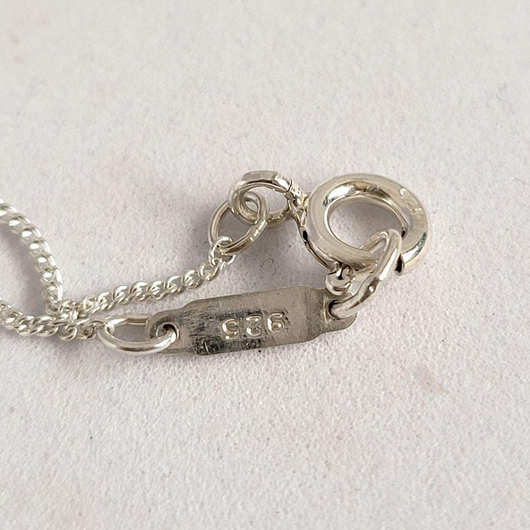 極美品✨️ ティファニー リボン ネックレス 廃盤品 シルバー ペンダント