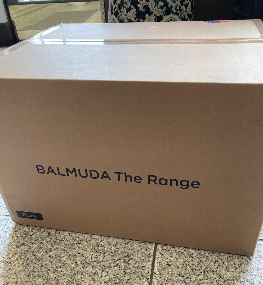 【新品】バルミューダ ザレンジ ブラック　K09A-BK