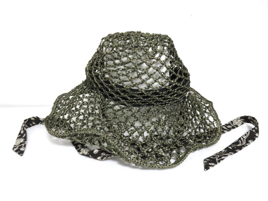 定価2.5万 新品 chisaki KAJU アバカ チサキ カジュ ハット