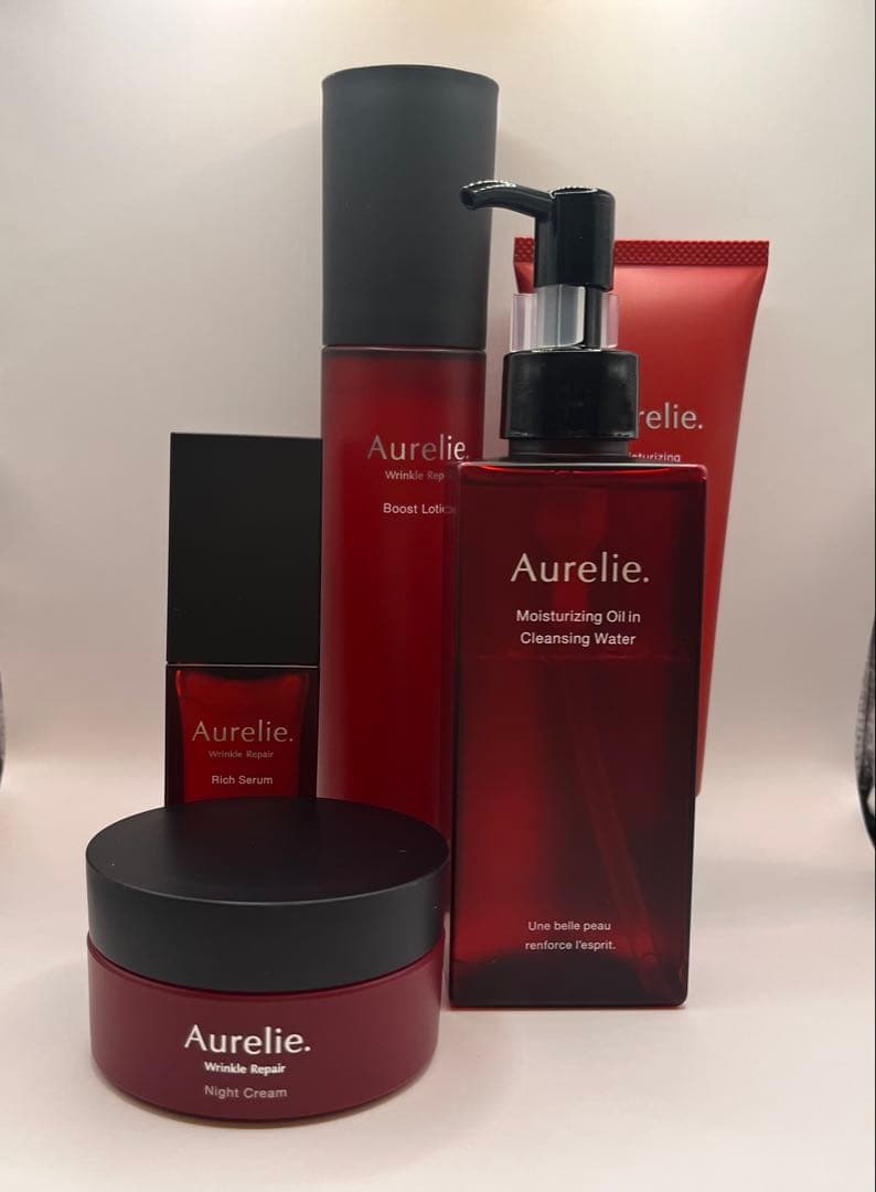 【新品】Aurelie スキンケアトライアル5点セット