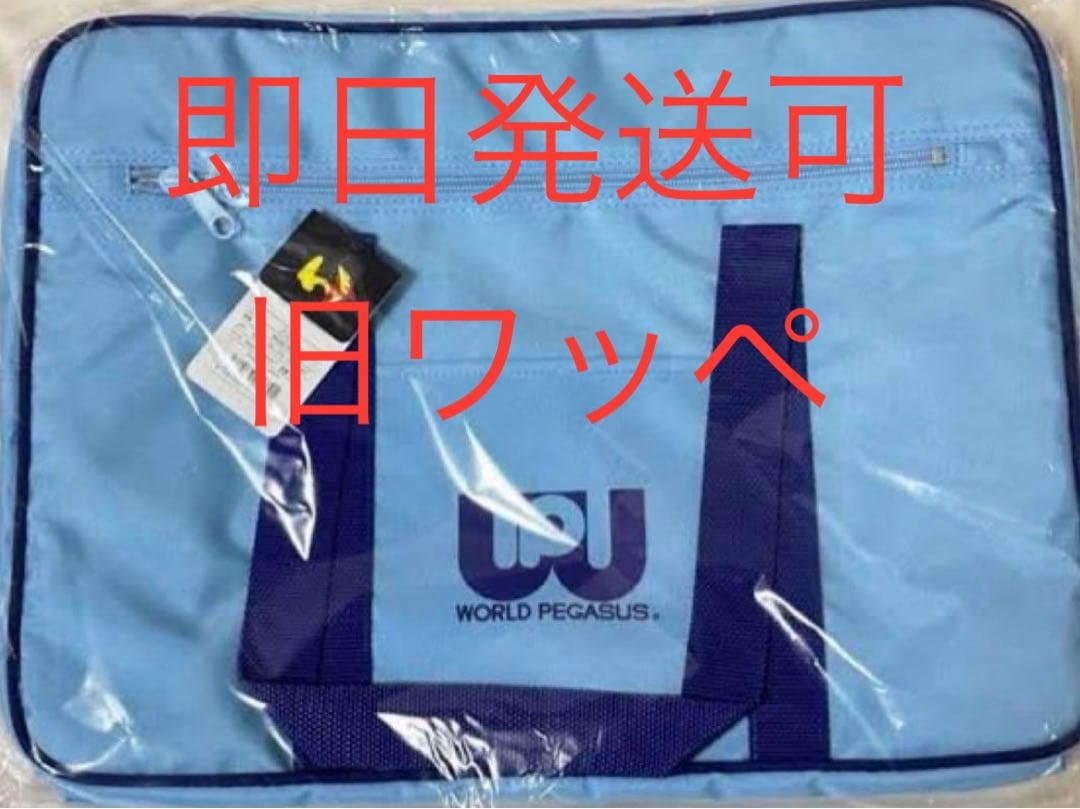 旧型❤️即日発送　最安値⚡️ ワッペ　スクバ　水色　新品・未使用