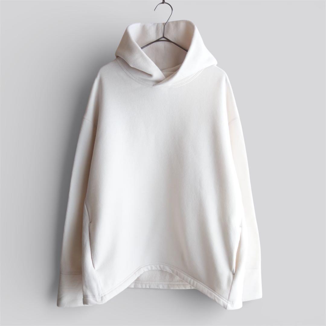 美品 ドゥーズィエムクラス Prime wool フリースプルオーバー パーカー