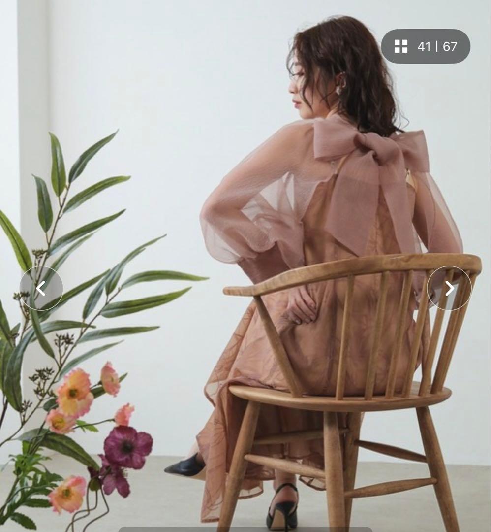 ボウタイ リボン ボレロ キャミワンピース 2点セット パーティー ドレス