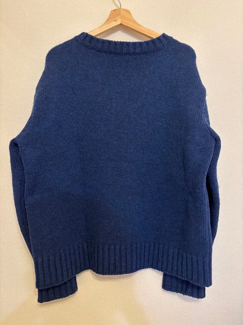 THREE FACE スターニット セーター ネイビー