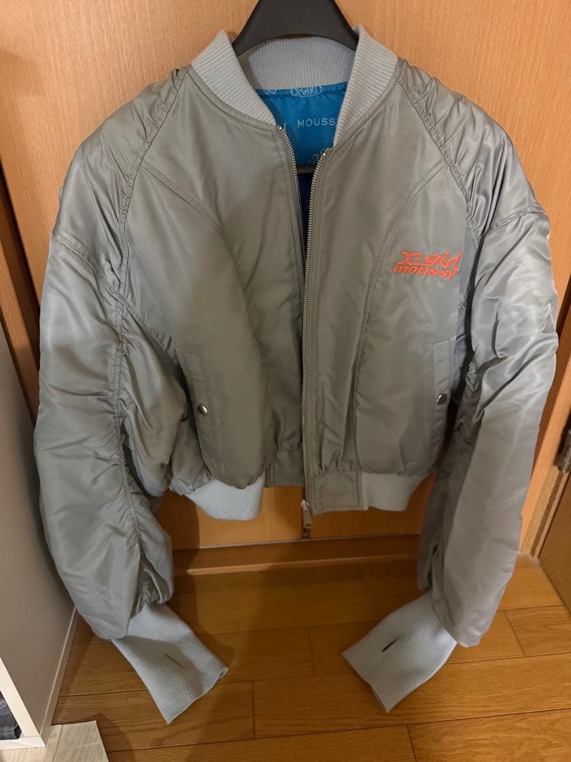 x-girl moussy リバーシブルジャンパー