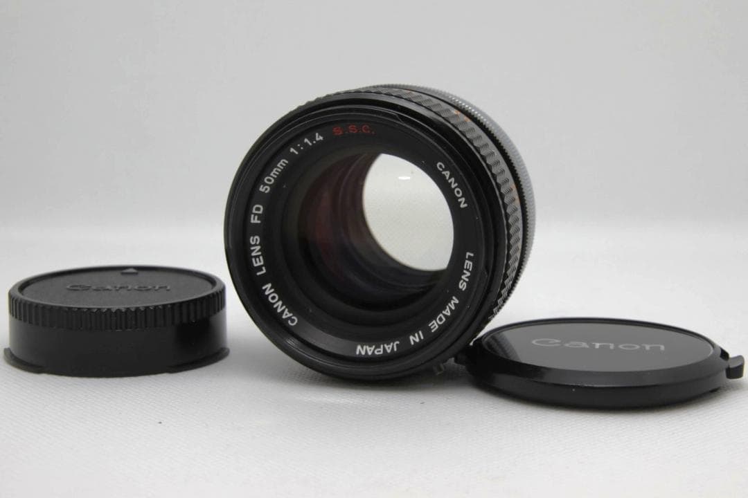 キャノン Canon FD 50mm F/1.4 SSC MF標準レンズ