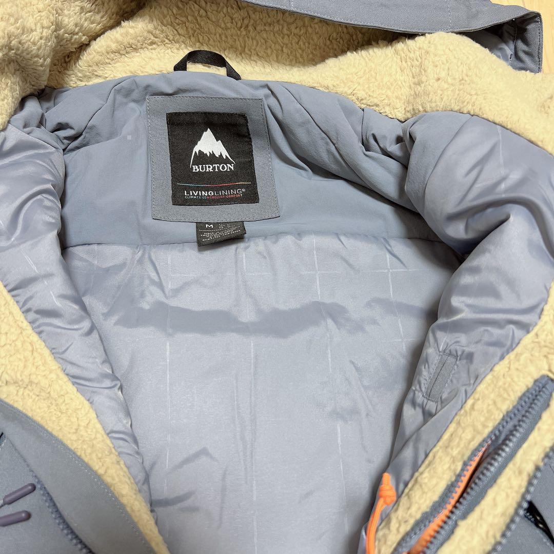 【期間限定値下げ】BURTON バートン ウェア 淡色 美品 スノボ スキー