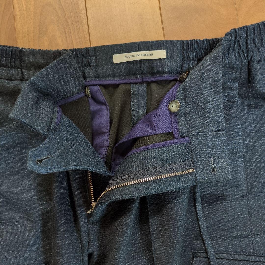 極美品 ジャブスアルキヴィオ 菅原靴店別注 スラックス ストレッチ イタリア製