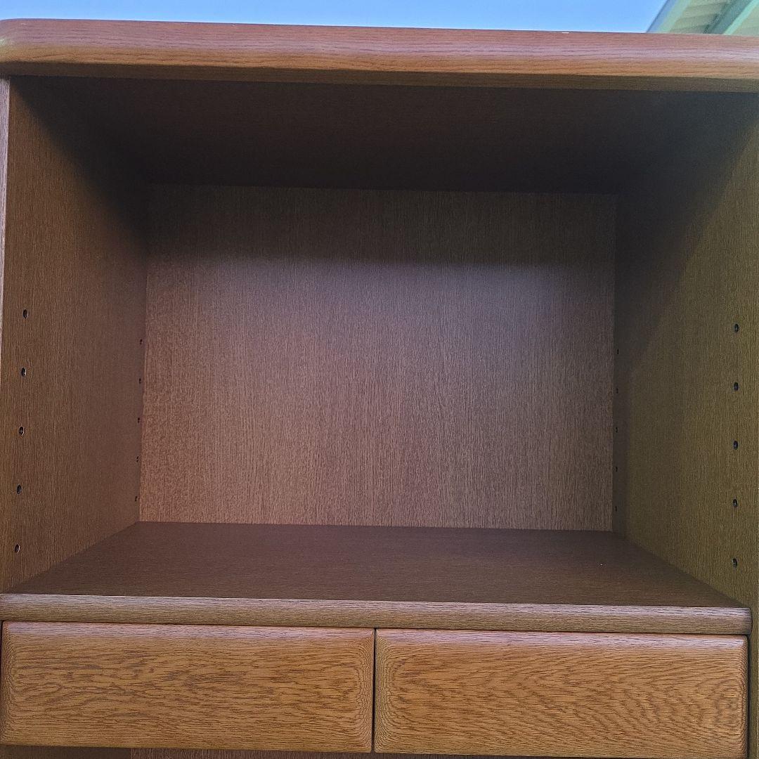 浜本工芸 本棚 ダークブラウン　オープンシェルフ