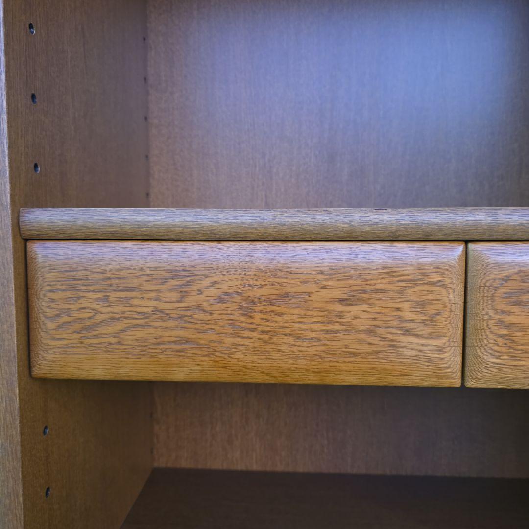 浜本工芸 本棚 ダークブラウン　オープンシェルフ