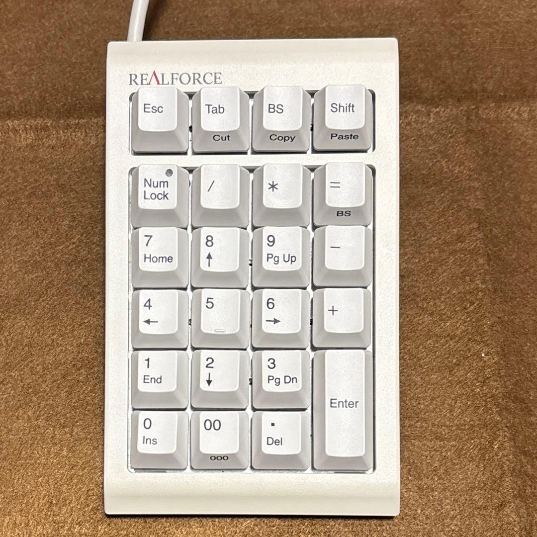 東プレ　REAL FORCE TENKEY 23U WC0100 テンキー