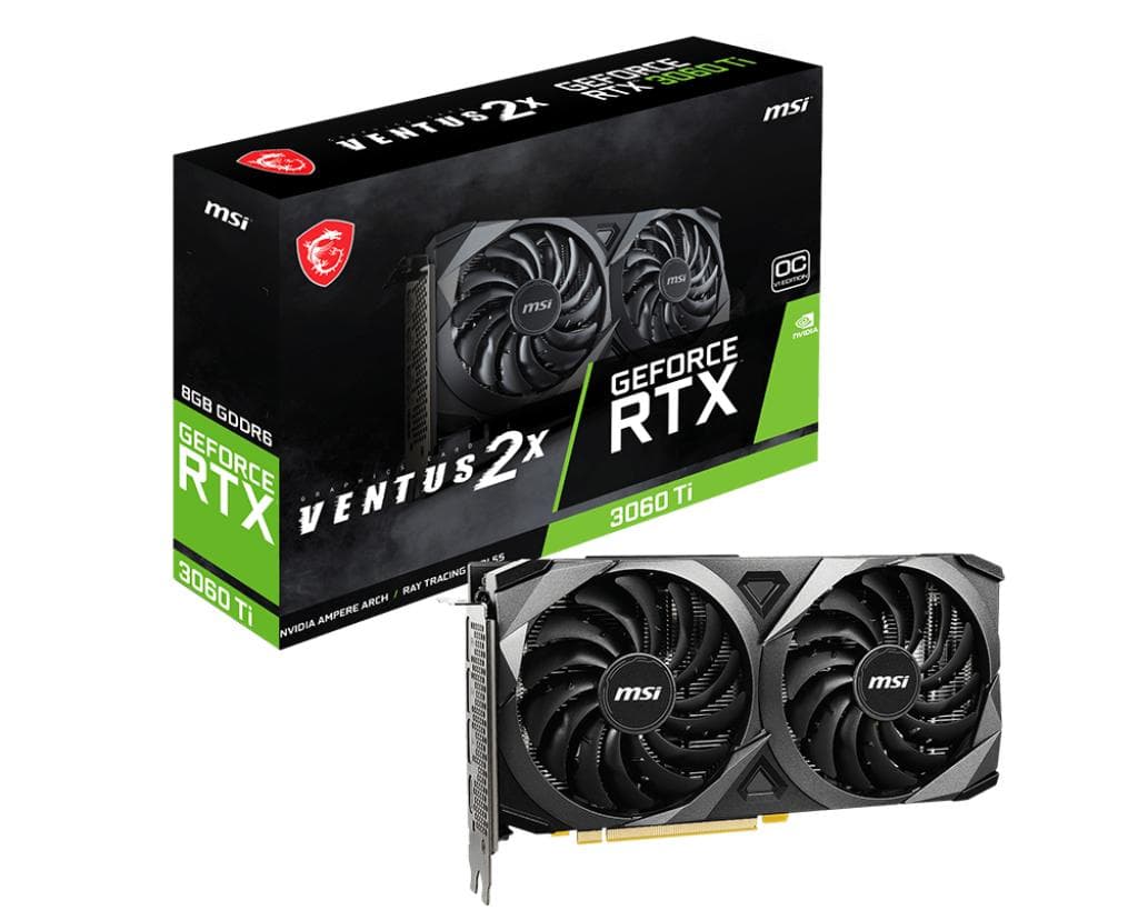 グラフィックボード・グラボ・ビデオカード MSI GeForce RTX 3060 Ti 8GB VENTUS 2X OC