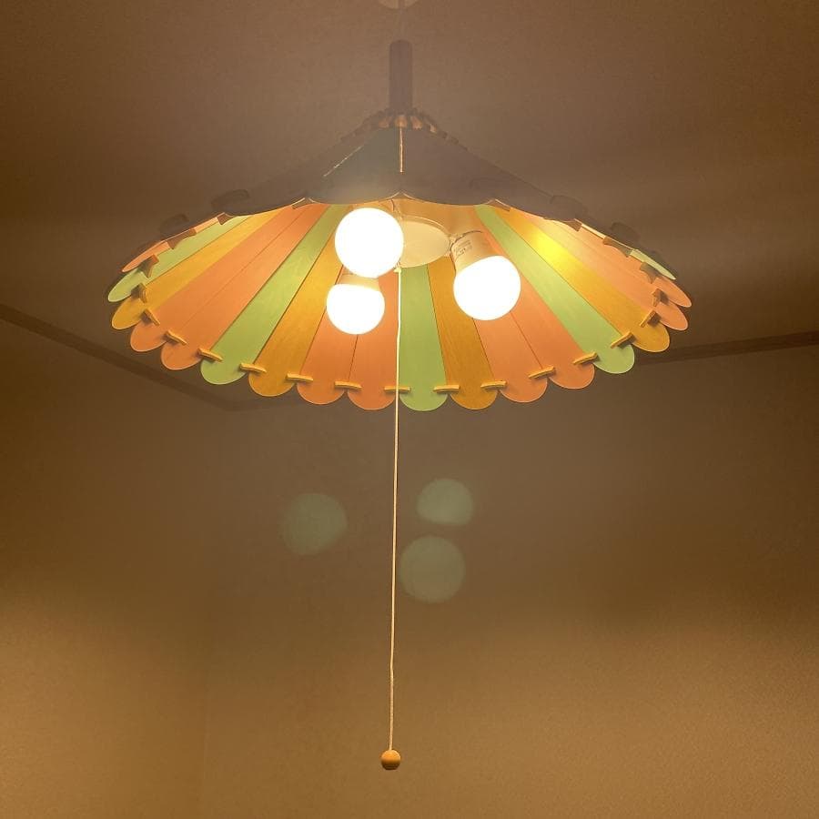 ナカオランプ 木製 ハンドメイド 照明 ペンダントライト NRH-1402