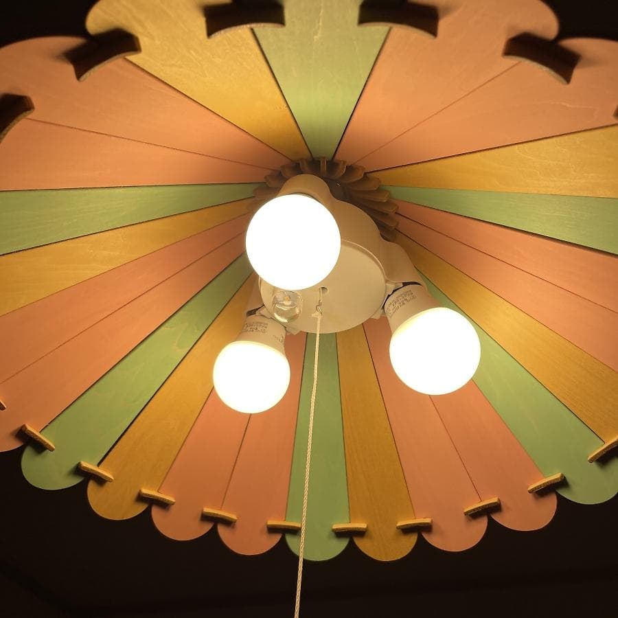 ナカオランプ 木製 ハンドメイド 照明 ペンダントライト NRH-1402