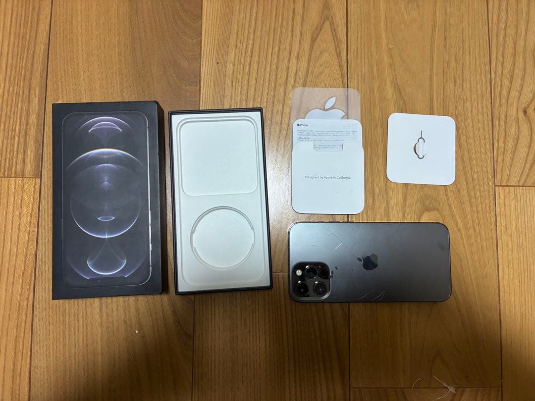 iPhone12 ProMax 256gb 背面割れ