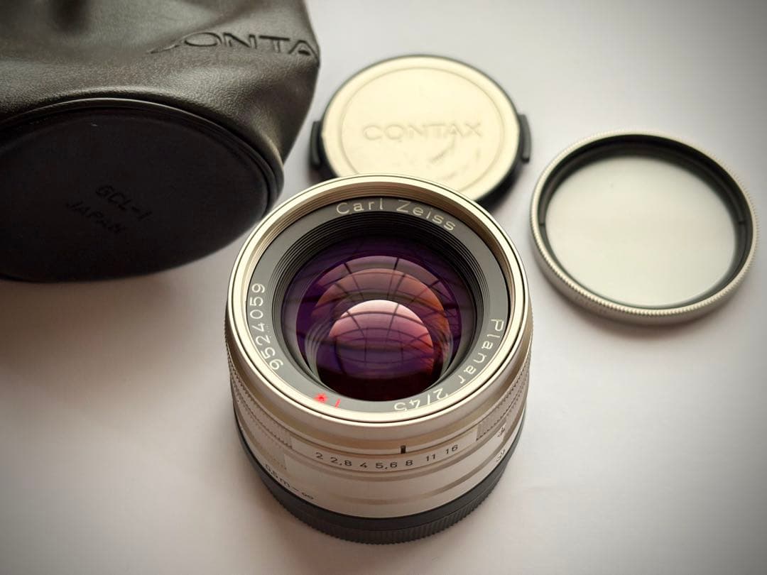 【極上】Carl Zeiss T* Planar 2/45 単焦点レンズ