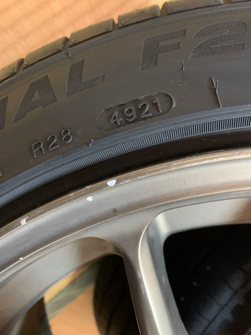 ひ*み様 ワーク　エモーション　kai 18インチ　9.5j 当時もの【2本】