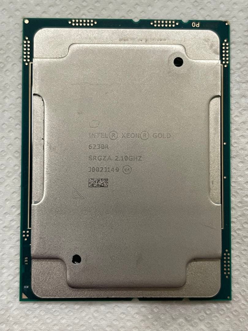 ⑨ Intel Xeon Gold 6230R CPU 2.10GHz