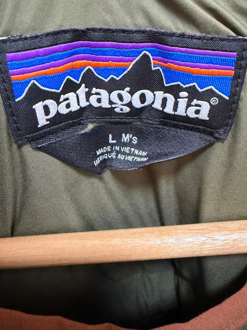 Men's Silent Down Crew Lサイズ　Patagonia