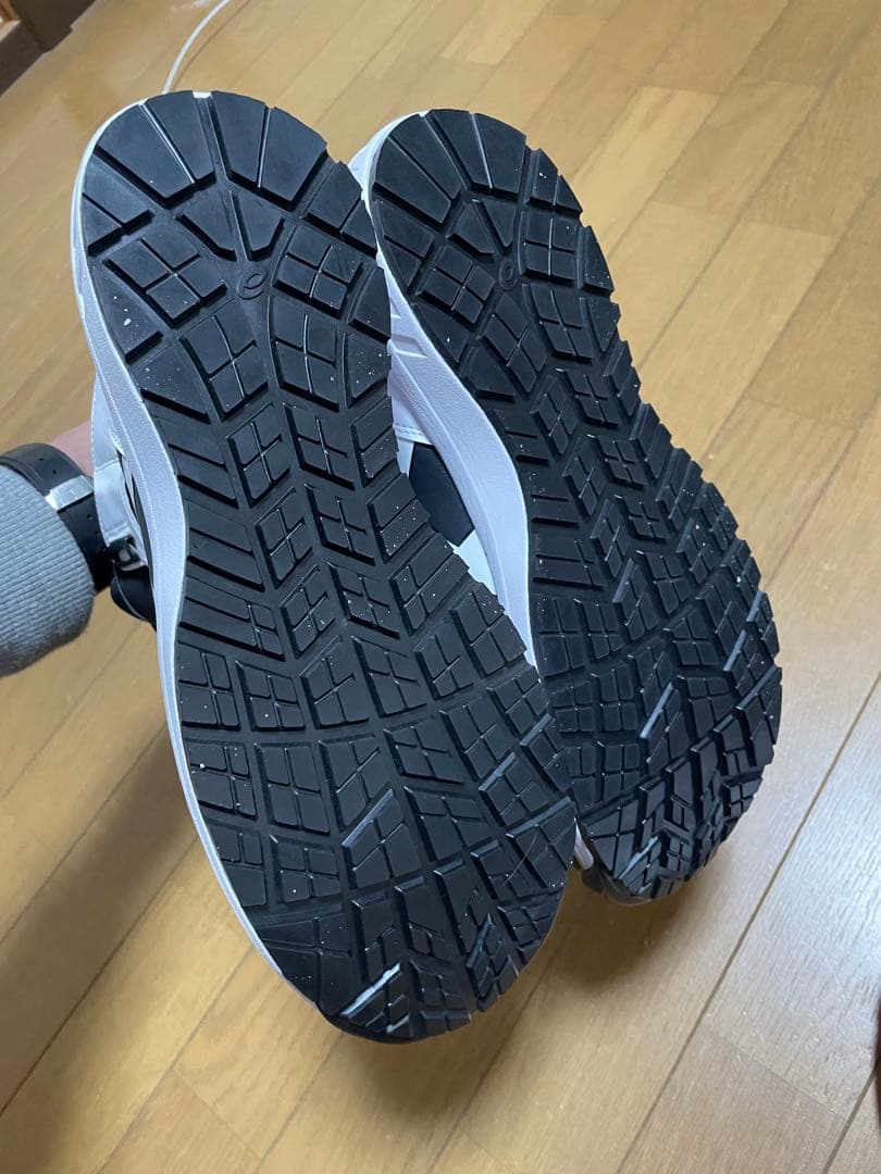 ASICS BOAシステム安全靴 ブラック/ホワイト