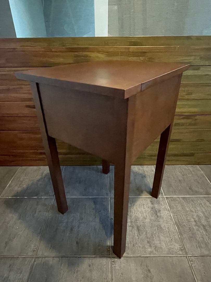 ねこ　美品■Muji無印良品 天然木バーチ材 ドレッサー/デスク+スツール