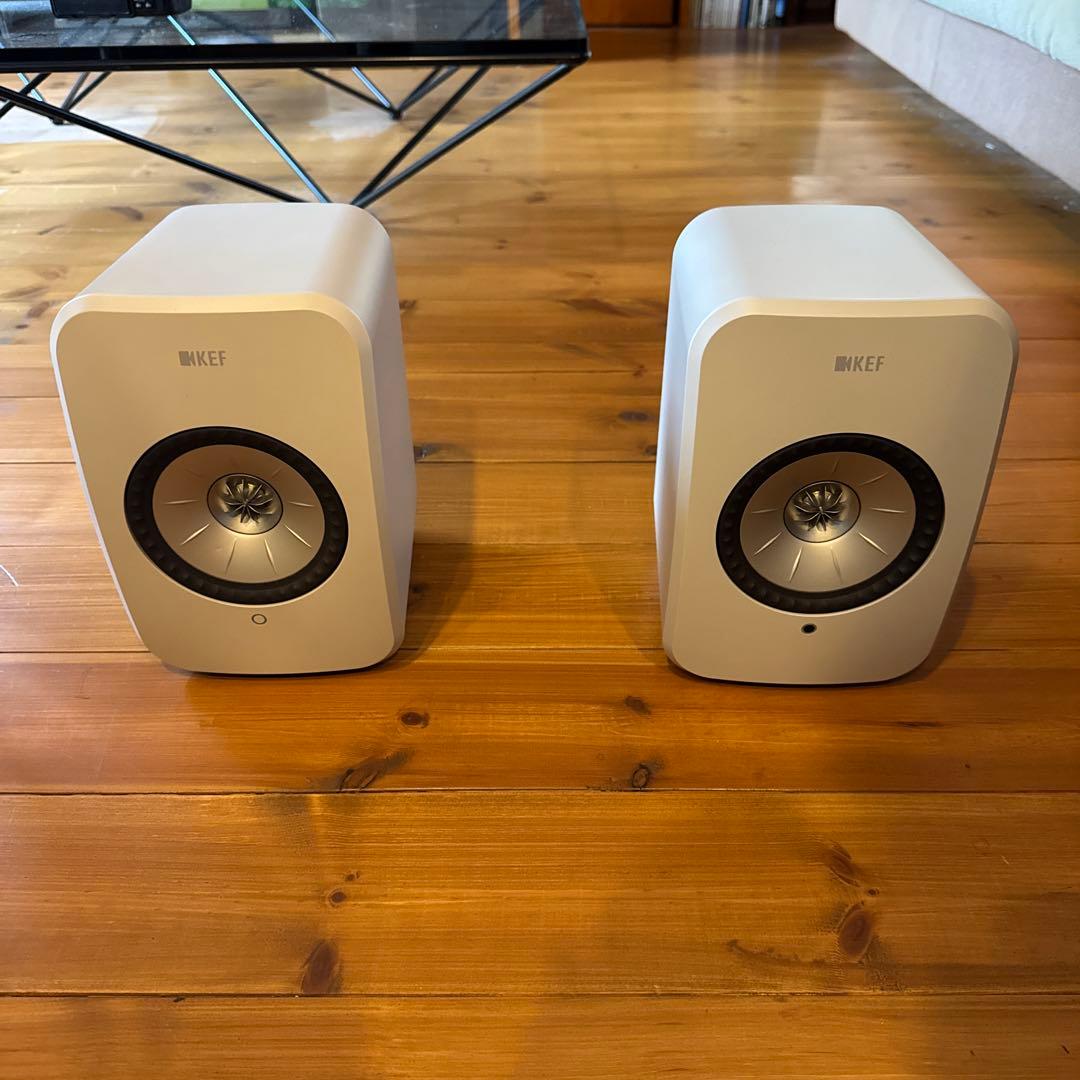 KEF LSX II LT 　ストーンホワイト美品