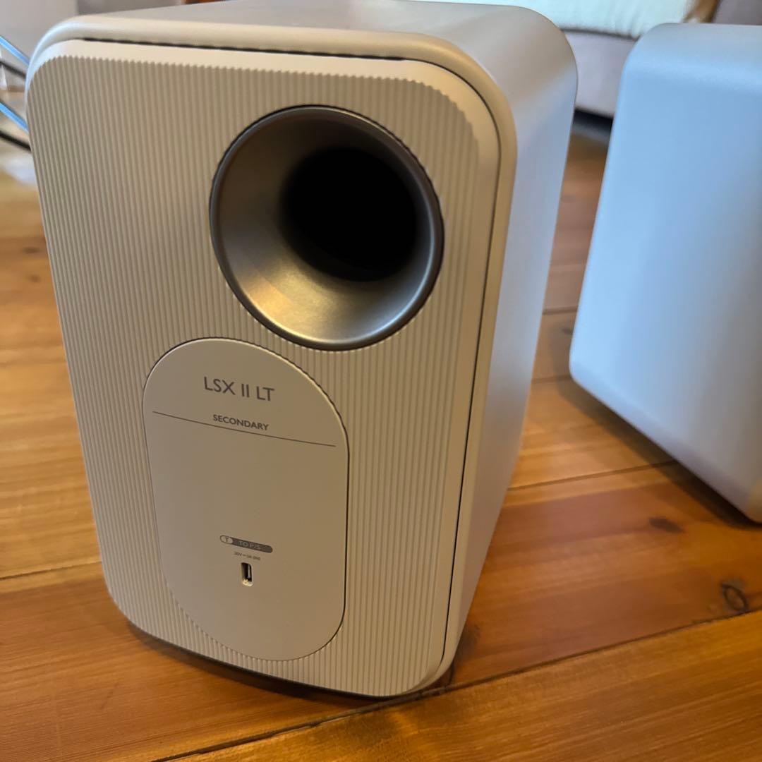 KEF LSX II LT 　ストーンホワイト美品